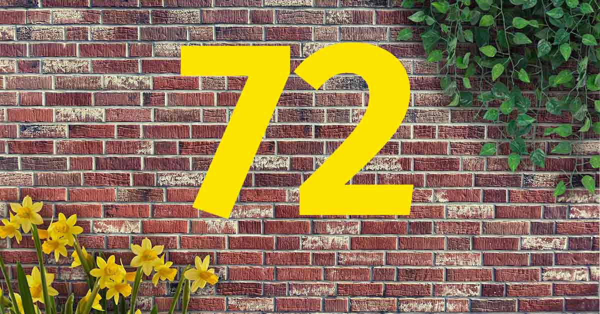 Zahl des Monats April: 72 %